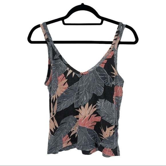 Vans Floral Tropical Lightweight Tank Top Size M - Picture 6 of 9